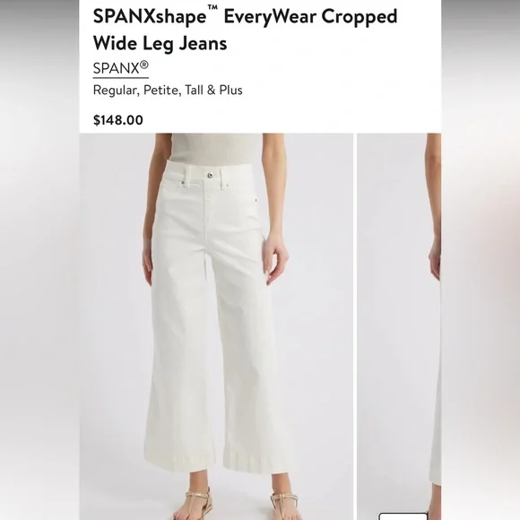 SPANXshape EveryWear Cropped Wide Leg Jean - Picture 7 of 7